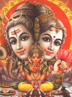 240x320 mobile wallpapers|Shiv Parivar Mobile Wallpaper