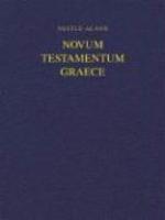 Nestle-Aland Novum Testamentum Graece-FL-Wide Margin Nestle-Aland Novum Testamentum Graece-FL-Wide Margin