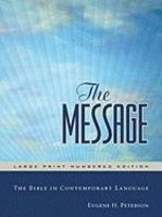 Message Bible-MS-Large Print Numbered