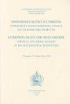 Homoseksualiteit En Wijding. Juridische En Maatschappelijke Analyse Van De Kerkelijke Instructie. Homosexuality And Holy Orders. Juridical And Social Homoseksualiteit En Wijding. Juridische En Maatschappelijke Analyse Van De Kerkelijke Instructie. Homosexuality And Holy Orders. Juridical And Social
