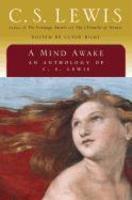 A Mind Awake: An Anthology Of C. S. Lewis