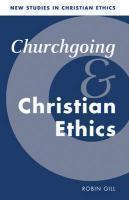 Churchgoing And Christian Ethics