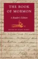 The Book Of Mormon: A Reader's Edition