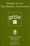 Journal Of The 75th General Convention: Of The Protestant Episcopal Church In The United States Of America Otherwise Known As The Episcopal Church [Wi