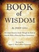 Book Of Wisdom By John Gill