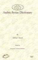 Arabic-Syriac Dictionary Arabic-Syriac Dictionary