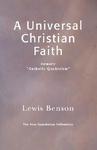 A Universal Christian Faith A Universal Christian Faith