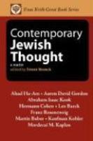Contemporary Jewish Thought: A Reader Contemporary Jewish Thought: A Reader
