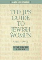 The JPS Guide To Jewish Women