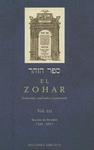 El Zohar, Vol. III: Traducido, Explicado Y Comentado