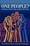 One People?: Tradition, Modernity, And Jewish Unity