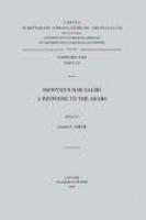 Dionysius Bar Salibi. A Response To The Arabs (Syr. 238 Text) Dionysius Bar Salibi. A Response To The Arabs (Syr. 238 Text)
