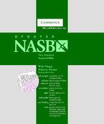 NASB Wide Margin Reference Edition NS746:XRM Black Goatskin Leather