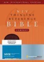 Compact Thinline Reference Bible-NIV-Button Flap Compact Thinline Reference Bible-NIV-Button Flap