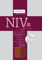 NIV Single Column Text Edition NI692:T Tan Two-tone Imitation Leather NIV Single Column Text Edition NI692:T Tan Two-tone Imitation Leather