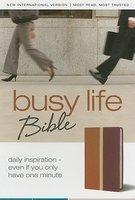 Busy Life Bible-NIV: Daily Inspiration--Even If You Only Have One Minute
