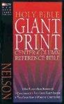 Giant Print Center-Column Reference Bible-NKJV Giant Print Center-Column Reference Bible-NKJV