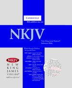 NKJV Wide Margin Reference Edition NK746:XRM Black Goatskin Leather NKJV Wide Margin Reference Edition NK746:XRM Black Goatskin Leather