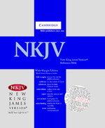 NKJV Wide Margin Reference Edition NK743:XRM Black French Morocco Leather NKJV Wide Margin Reference Edition NK743:XRM Black French Morocco Leather