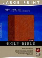 Slimline Center Column Reference Bible-NLT-Large Print