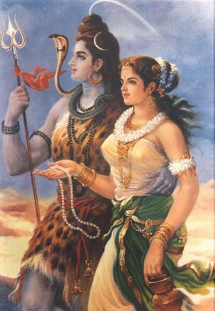 Shiv and Parvati