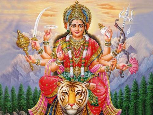 Maa durga showers Blessings