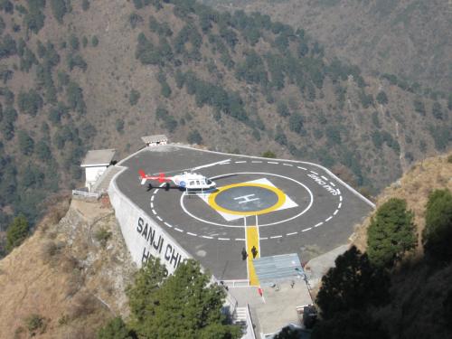 Helipad in Vaishno Devi Temple