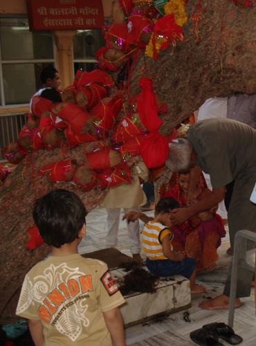 Hair cutting traditional ceremony