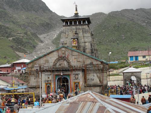 Kedarnath Temple Front View