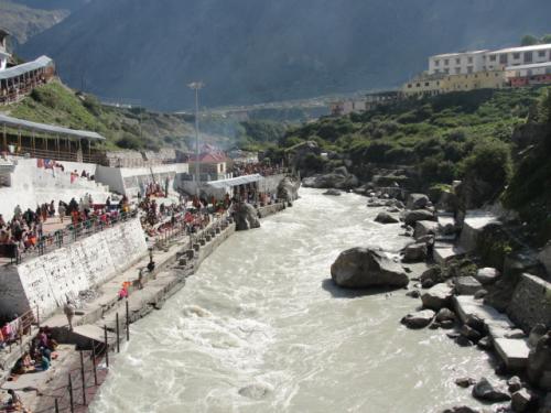 Panoramic View of Alaknanda River