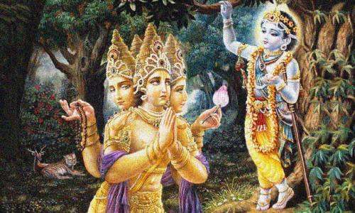 shree brahma & shree vishnu wallpaper......