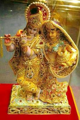 Lord Radha and Lord Krishna Wallpaper.....