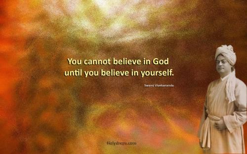 Faith quotes By Vivekanand Swami