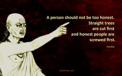 Chanakya Quote on Honesty