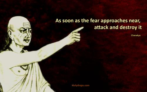 Chanakya Quote on Fear