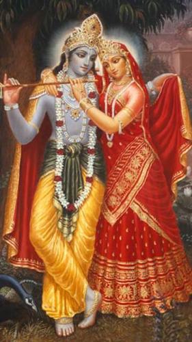 Radha Krishna Mobile Wallpaper for Nokia