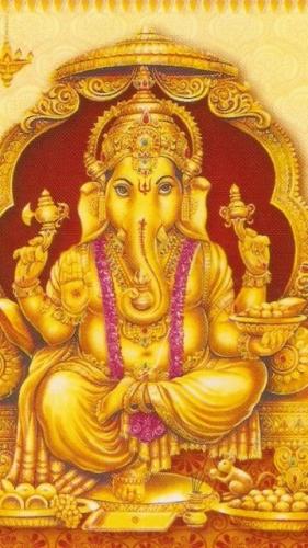 Ekdant Ganpati Mobile Wallpaper for Nokia