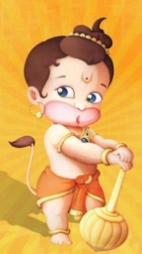 Bal Roop Hanuman Wallpaper