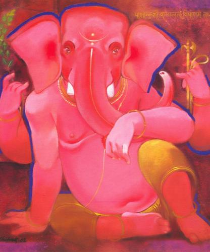 Sitting Ganesh ji Wallpaper for  Galaxy S 2