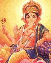 GAneshji Sitting posture Mobile Wallpaper