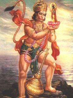 Mobile Wallpaper of Lord Hanuman