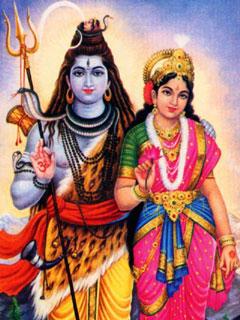 Shiv Ji with Mata Parvati Mobile Wallpaper