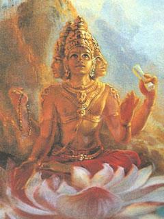 240x320 mobile wallpapers|Lord Brahma Mobile Wallpaper