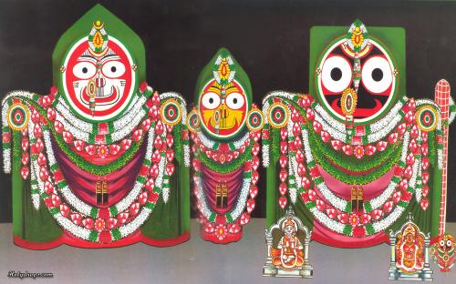 Lord Shri Jagannath Ji in Swarn Swaroop