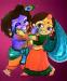 Radha and Krishna wallpaper..... 