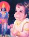 Bal roop Hanuman ji Mobile Wallpaper