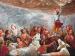 Krishna Ji lifting Goverdhan parvat Mobile Wallpaper